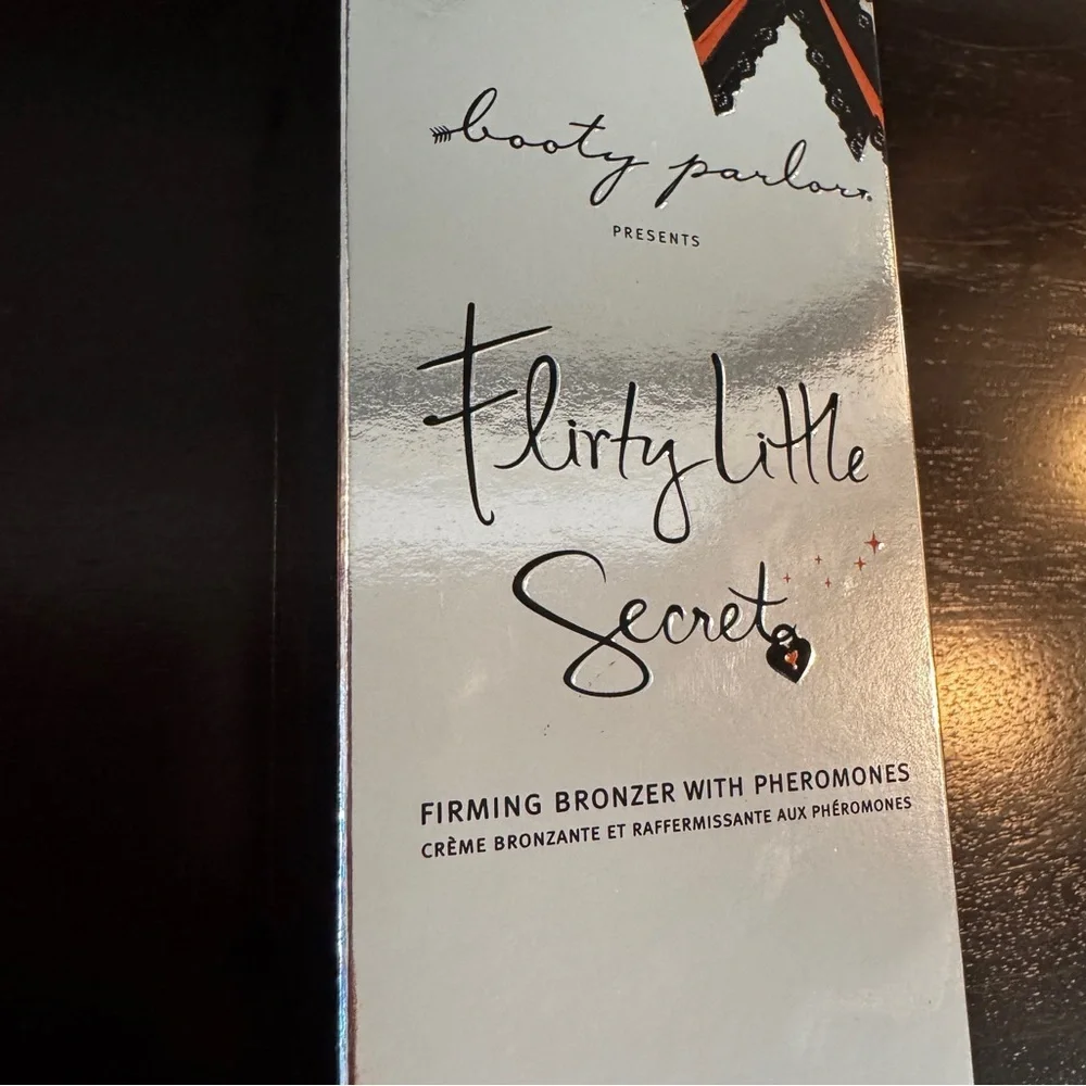NEW Booty Parlor Flirty Little Secret Firming Bronzer with Pheromones 4.5oz